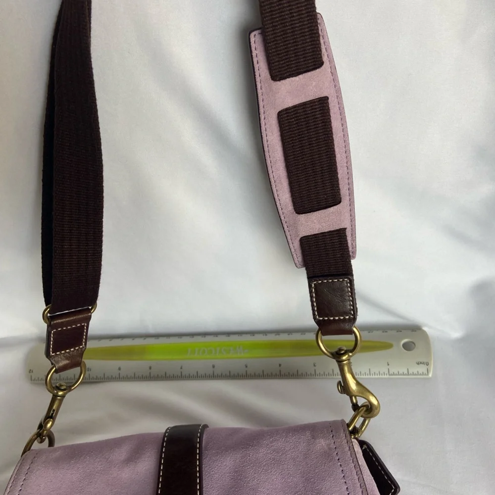 Lavender leather Coach Bag - Picture 9 of 11